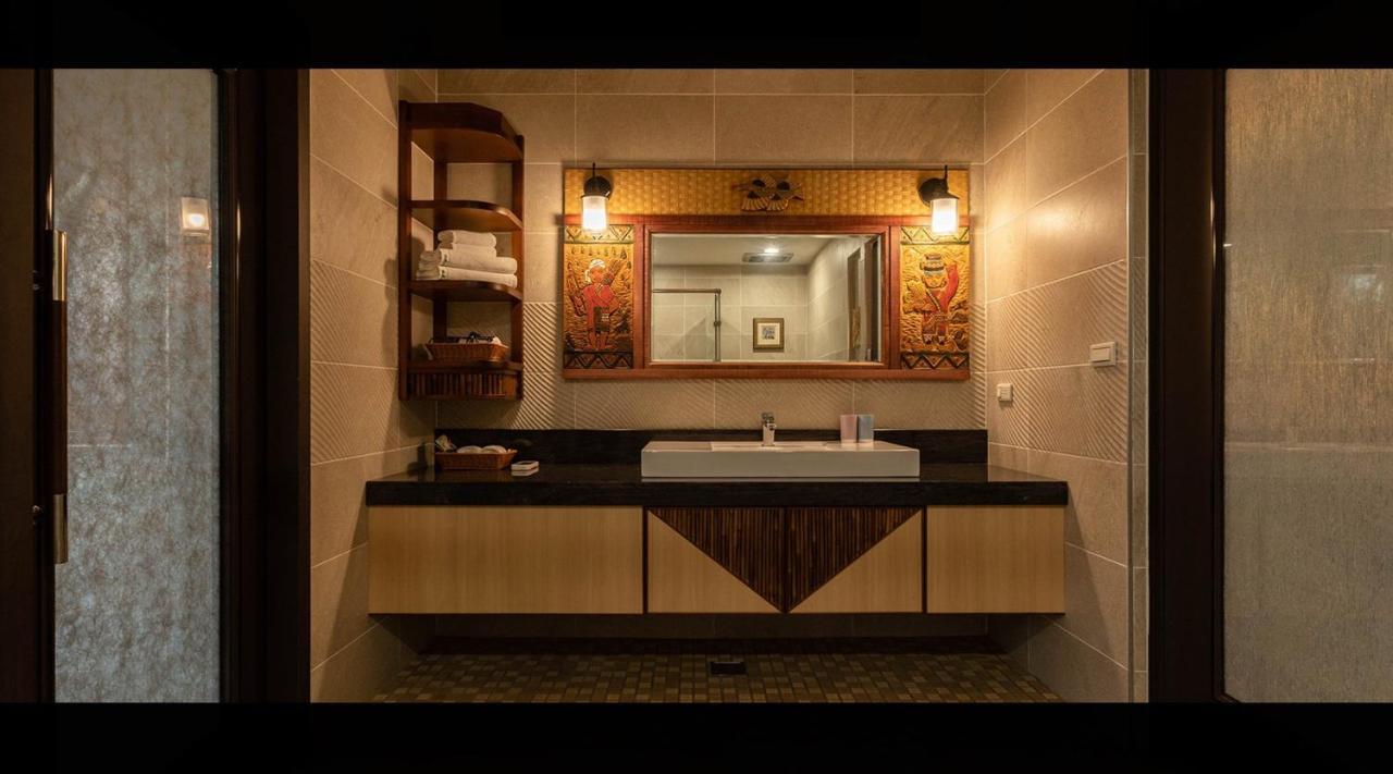 山花映水紅莊園民宿 Apartman Yuemei Kültér fotó